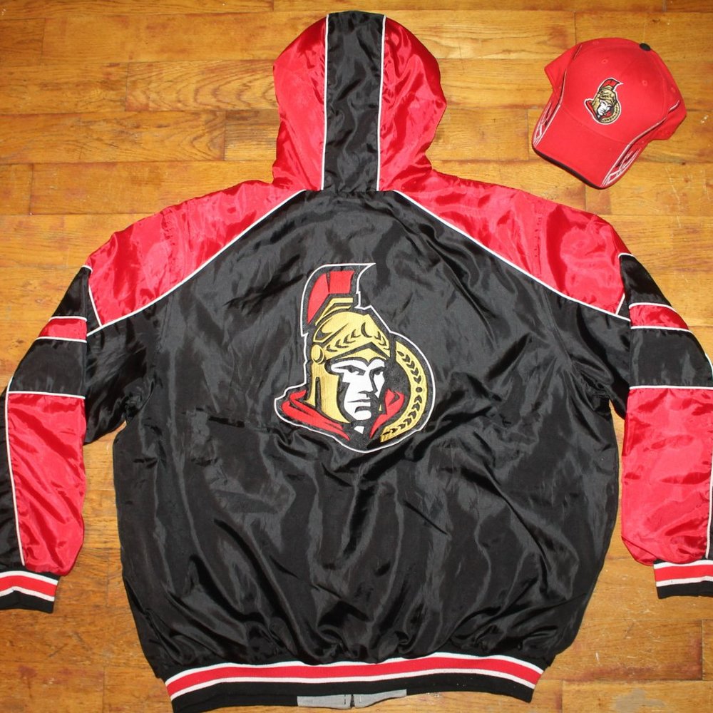 2007-08 G-III Ottawa Senators Reversible Jacket + Reebok Hat